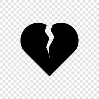 relationships, falling in love, heartbreak, love songs icon svg