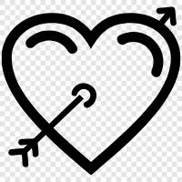 relationships, falling in love, passionate love, true love icon svg