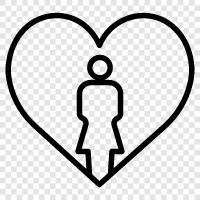 relationships, dating, courtship, falling in love icon svg
