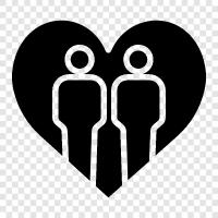 relationships, dating, singles, falling in love icon svg