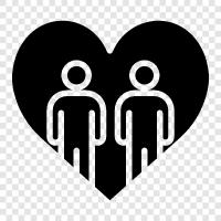 relationships, dating, falling in love, finding love icon svg