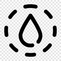 relative Luftfeuchtigkeit, Taupunkt, Feuchtbirnentemperatur, Luftfeuchtigkeit symbol
