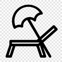relax, chair, sofa, bed icon svg