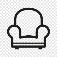 relax, read, relaxer, armchair icon svg