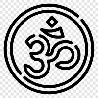 religion, ancient, Vedic, India icon svg