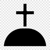 религии, креста, христианства, символа Значок svg