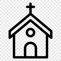 Religion, Beliefs, Worship, Services icon svg