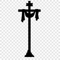 religion, Christianity, cross, crucifix icon svg