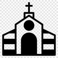 Religion, Gottesdienst, Kirche symbol