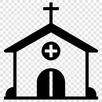 Religion, Worship, Sunday, Services icon svg