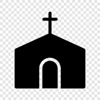 Religion, Christentum, Anbetung, Gottesdienst symbol