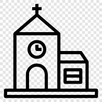 religion, worship, service, clergy icon svg