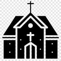 Religion, Gottesdienst, Glauben, Kirche symbol