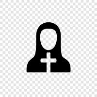 religious, ascetic, renunciate, monkhood icon svg