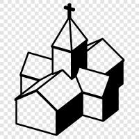 religious, attending, services, congregation icon svg