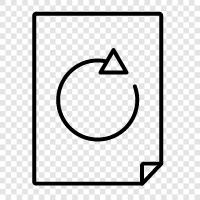 reload document, document reloading, reloading document, document reloading software icon svg