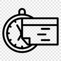 reminder time, schedule time, time management, note time icon svg