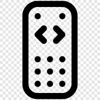 remote control, remote access, remote desktop, remote server icon svg