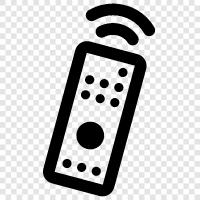 remote, control, wireless, cable icon svg