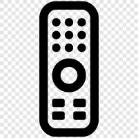 Remote, Control, TV remote, Remote control for TV icon svg