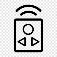 Remote, Control, Wireless, Radio icon svg