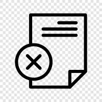 remove, delete, delete data, delete files icon svg