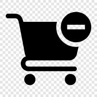 remove from cart, remove from shopping cart, remove from icon svg