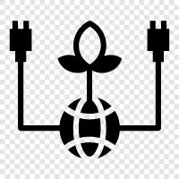 renewable energy, solar energy, wind energy, hydroelectric energy icon svg