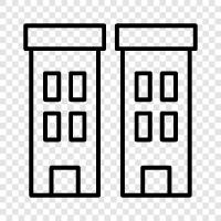 rent, apartments for rent, Apartments icon svg