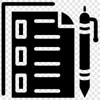 Bericht, Dokumentation, Papier, Schreiben symbol