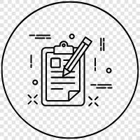 report writing, report templates, report writing tips, report writing software icon svg