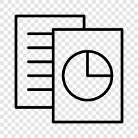 research, analysis, data, statistical icon svg