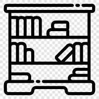 research, information, books, periodicals icon svg