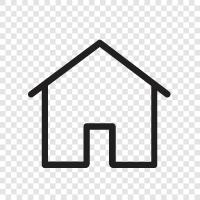 Residence, Place of residence, Dwelling, Home sweet home icon svg