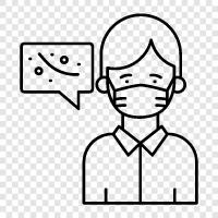 respirator, air purifier, asthma, allergies icon svg