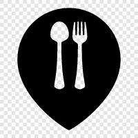 restaurant address, restaurant hours, restaurant in city, restaurant near me icon svg