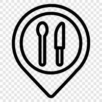 RestaurantAdressen, RestaurantStandorte, RestaurantKarte, RestaurantLocator symbol