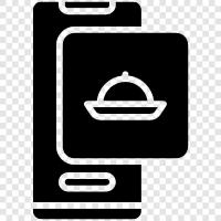 RestaurantApp, Lebensmittellieferung, Lebensmittelbestellung, Lebensmittelverfolgung symbol