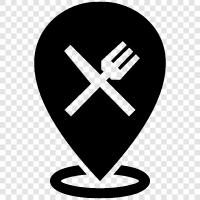 restaurant in, restaurant near me, restaurant in berkeley, restaurant in oak icon svg