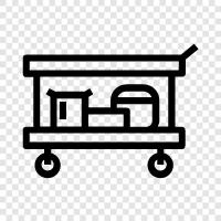 restaurant, food delivery, food truck, food trolly service icon svg