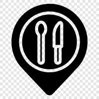 restaurant location map, restaurant location search, restaurant location icon svg