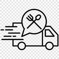 Restaurants, Delivery, Food, Food Delivery Near Me icon svg