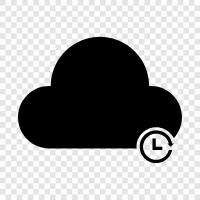 restore, data, backup software, cloud backup icon svg