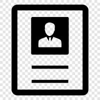 resume writing, resume tips, resume template, resume builder icon svg