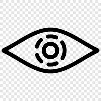 retina scan, eye scan, medical scan, imaging icon svg