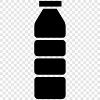 reusable water bottle, water bottle holder, stainless steel water bottle, insulated water icon svg