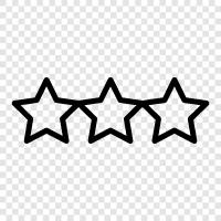 review, rating system, stars, ratings icon svg