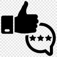 review, good, great, excellent icon svg