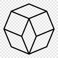 Rhombic Octagon, Rhombic Dissected Octagon icon svg