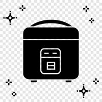 rice cooker, rice cooker recipes, rice cooker rice, rice cooker cooking time icon svg